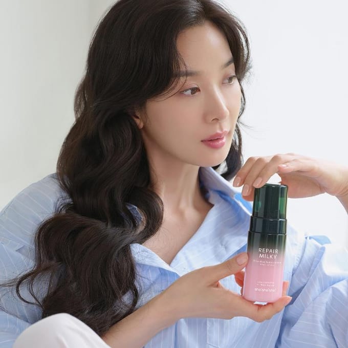 [shaishaishai] Repair Milky Urea Glow Bubble Serum 110ml black
