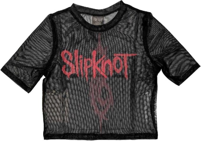Slipknot - Logo Crop top - L - Zwart
