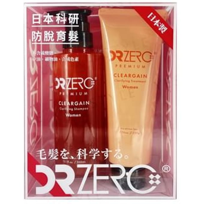 EWI Lab - DR ZERO Cleargain Clarifying Shampoo & Treatment Set Women 2 pcs