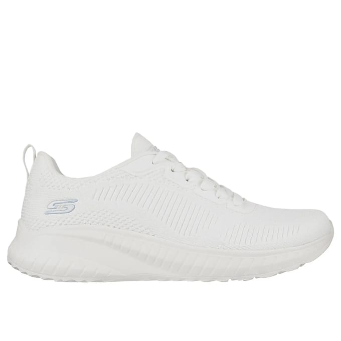 Skechers Bobs Squad Chaos - Face Off 117209-OFWT, Vrouwen, Wit, Sneakers, maat: 39,5