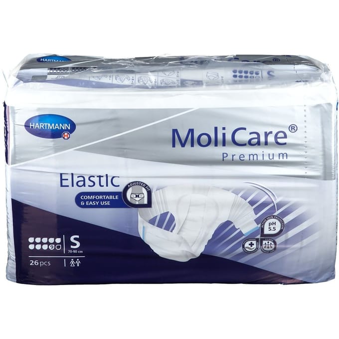 MoliCare® Premium Elastic 9 Drops Small 26 Verband(en)