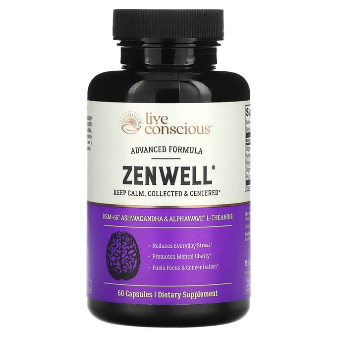 Vivez en toute conscience, Zenwell, 60 capsules