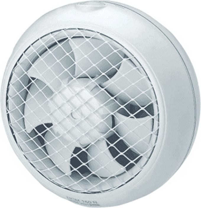 S&P HCM 225N Raamventilator - Wit