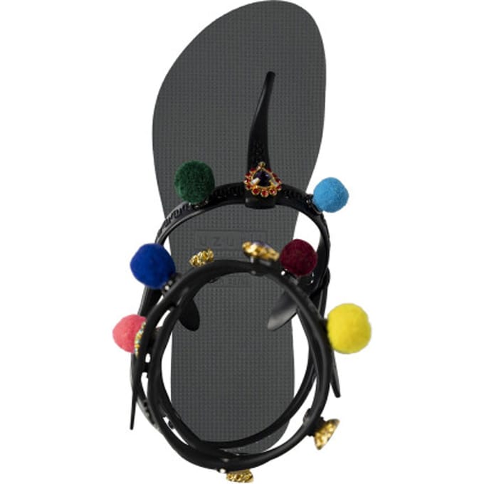 Uzurii | Teenslippers | Dames | Zilver | Maat 39/40