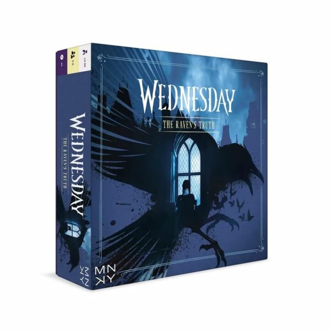 Wednesday The Raven's Truth Bordspellen