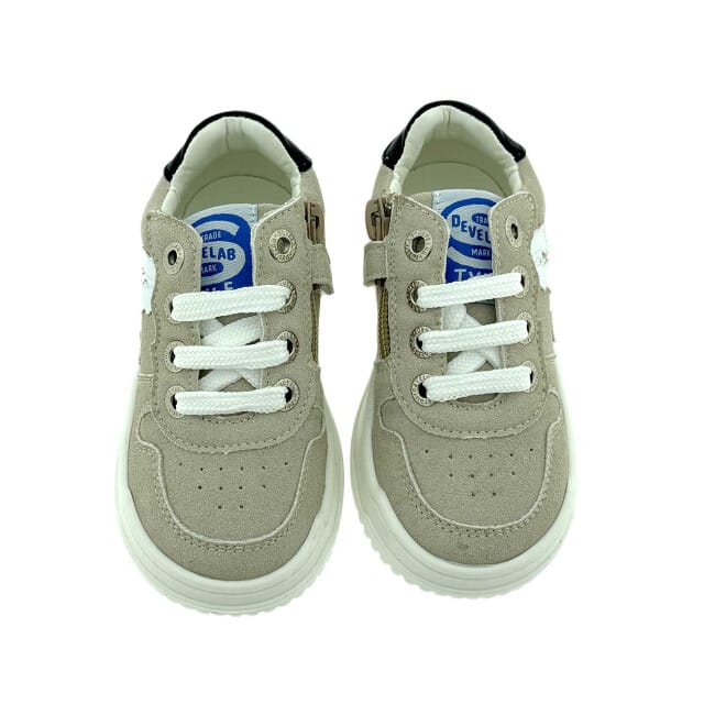 Develab 44431 sneaker lever / taupe, 29