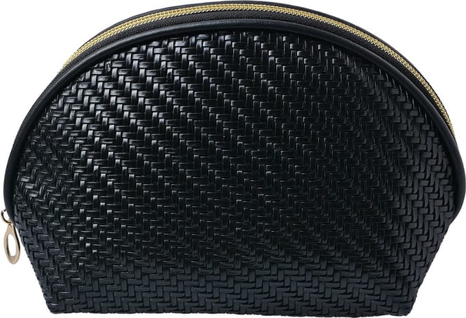 Juleeze Toilettas Dames 22x8x14 cm Zwart Polyester