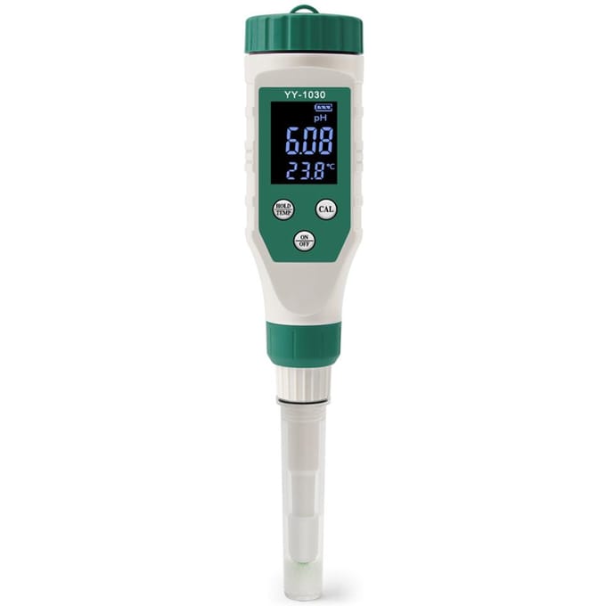 Digitale voedsel 0,00-14,00 PH-meter Hoge nauwkeurigheidssensoren Intelligente temperatuur-zuurgraadtester BT veelkleurig