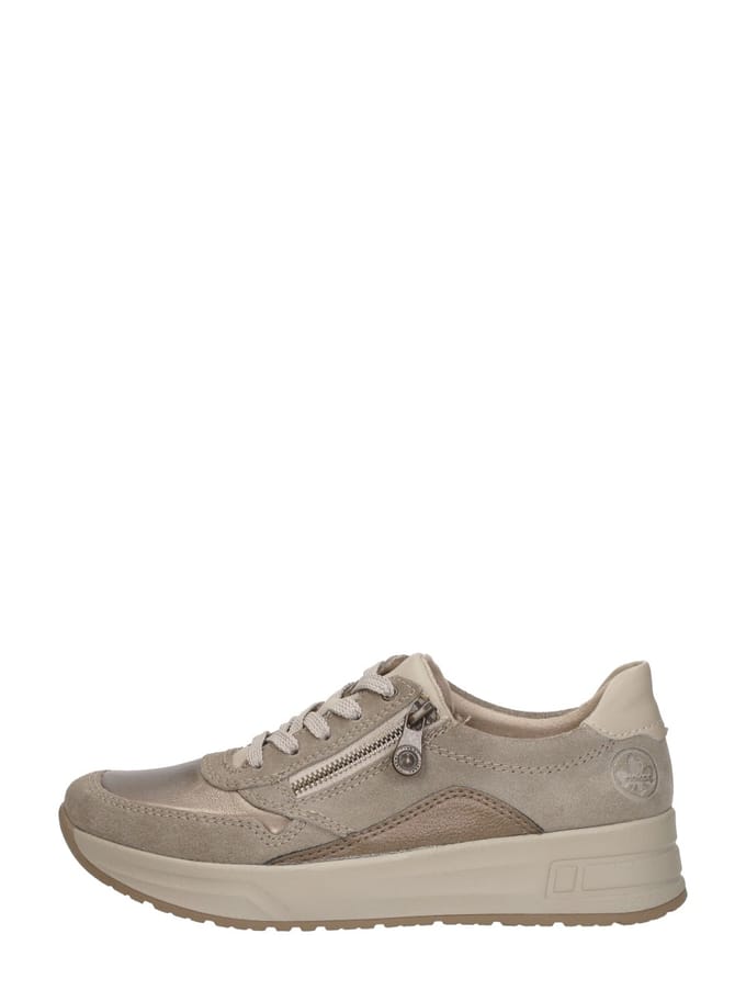 Rieker Sneakers - Dames - Beige - Maat:38