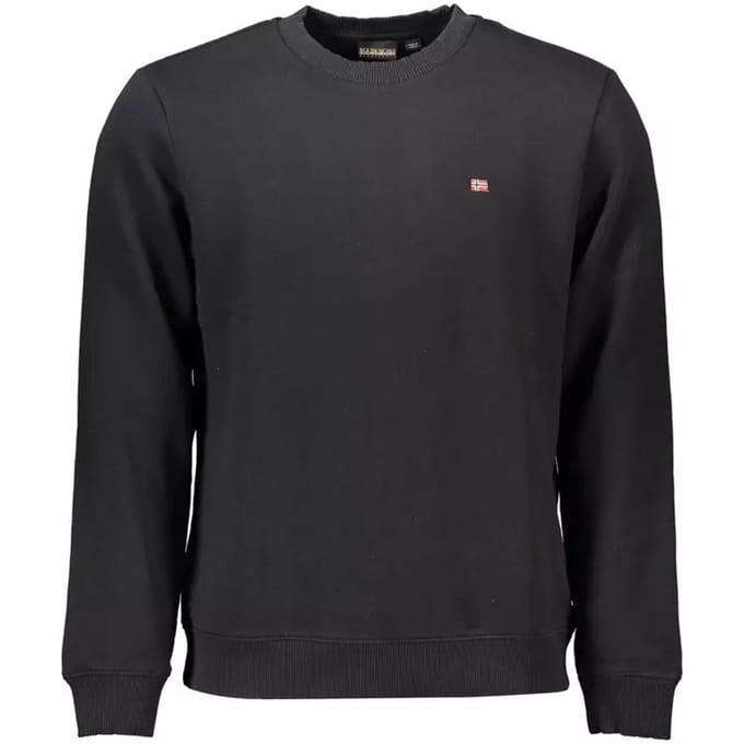 Sweatshirt met labelstitching, model 'balis'