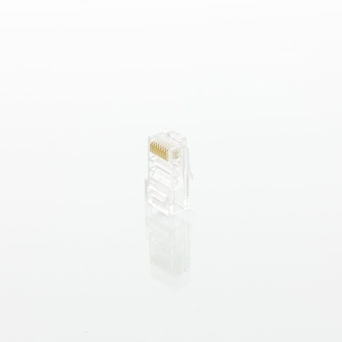 RJ45 8P8C CAT5E UTP Modulekoppelstuk Voor Massieve Kabel - 183270 [25 Stukken]