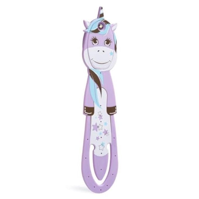 Mondikaarten Flexilight Reading Lamp Unicorn Purple