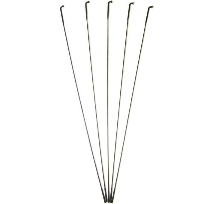 Set van 5 platte/gebogen spaken Massi