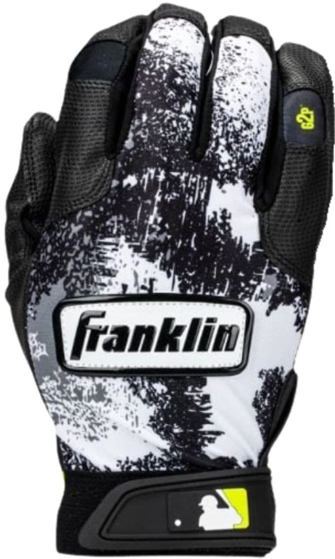 Franklin Grow-To-Pro Tee Ball Series L Zwart/Geel