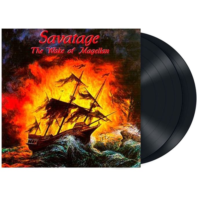 Savatage LP - The wake of Magellan - voor Geen - zwart