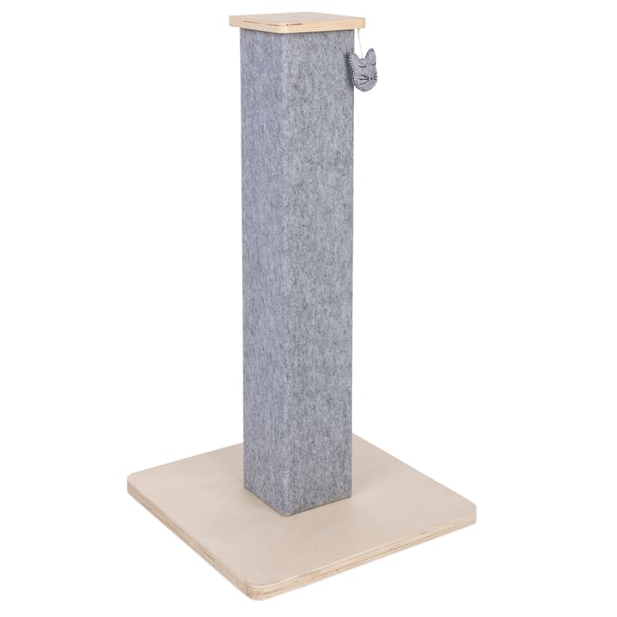 Krabpaal Samara grijs H 90cm Kat