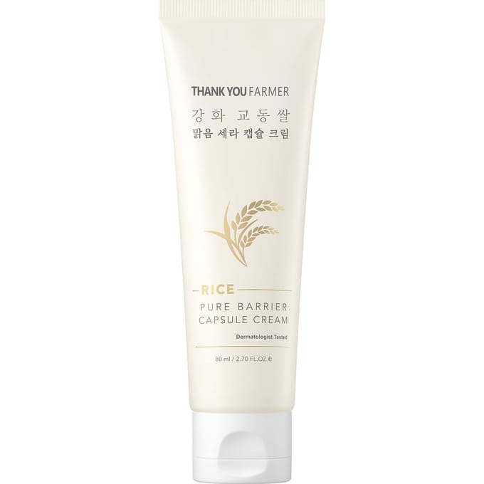 THANK YOU FARMER - Rice Pure Barrier Capsule Cream 80ml