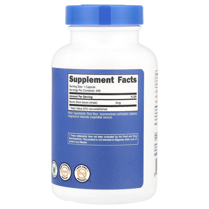Boor, 5 mg, 240 capsules