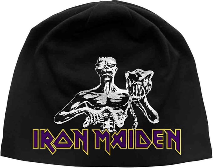 Iron Maiden - Seventh Son Beanie Muts - Zwart
