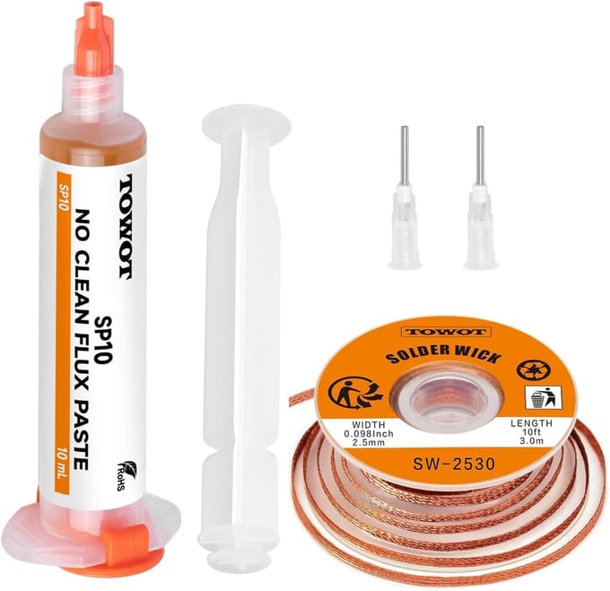 Soldeer Wick Met Flux No-Clean voor Elektronica