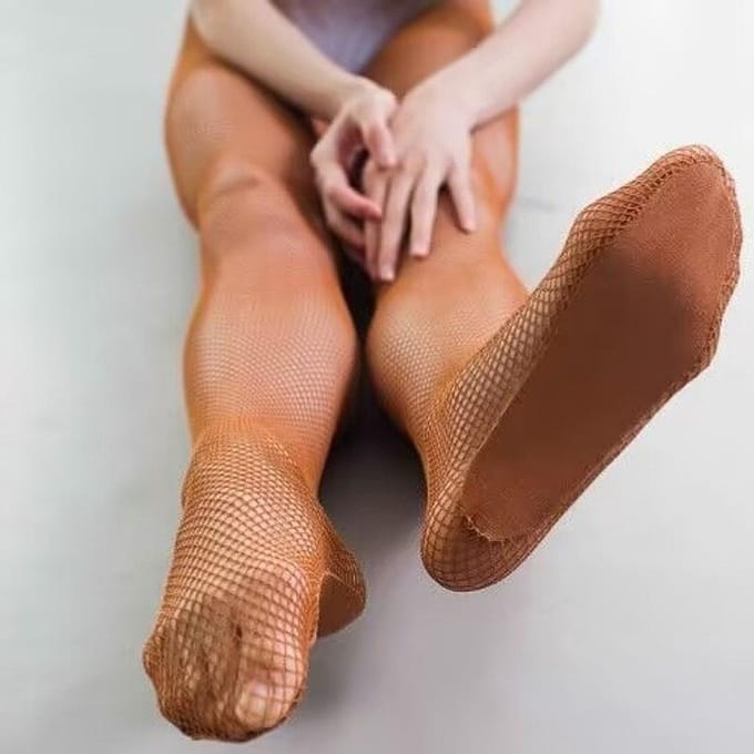 S M L Grote Maten Hoge Kwaliteit Hard Gaas Panty's Elastische Tailleband Anti-Slip Latijnse Dans Panty's Compressie Vormende Kousen S beige