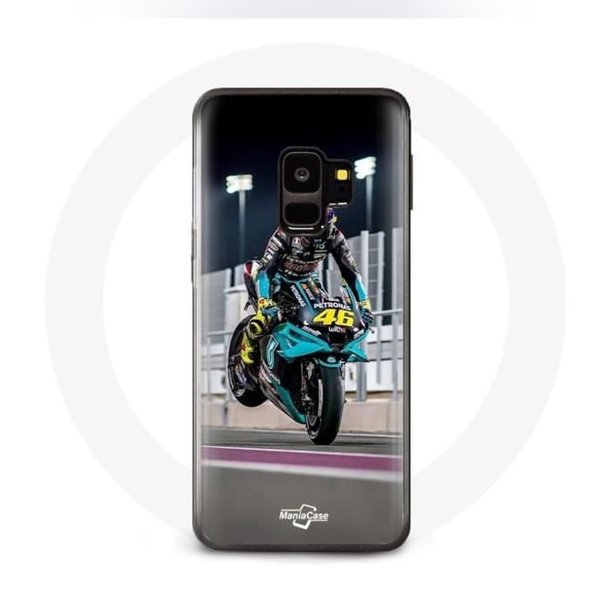 Coque pour Samsung Galaxy S9 plus Valentino Rossi Pilote de vitesse motoGP