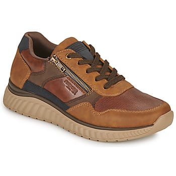 Rieker Sneakers bruin Textiel - Maat 40