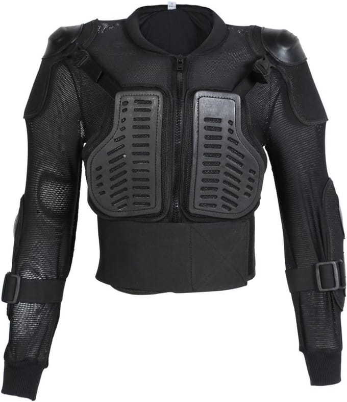 Kinder Bodyprotector met Rugbescherming Ideaal voor Diverse Sporten