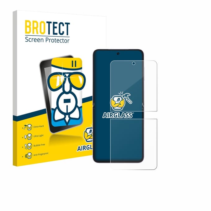 Screenprotector voor Honor Magic V Flip 2 Beschermglas transparant