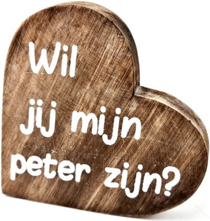 Wil jij mijn peter zijn?