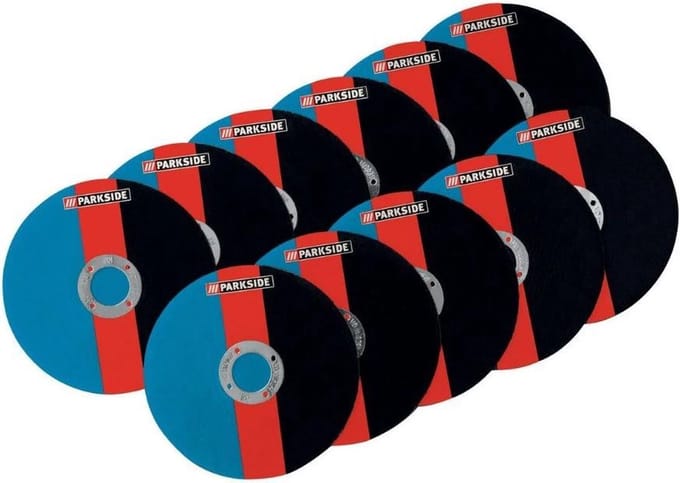 PARKSIDE® Toebehoren haakse slijper - Metaal slijpschijven 11-delig - 125mm -