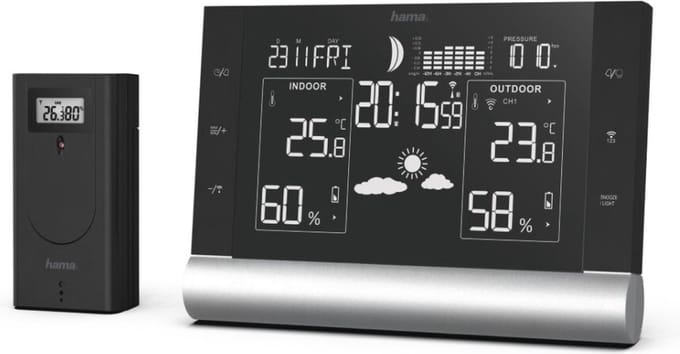 Hama "Black Line Plus" - Weerstation
