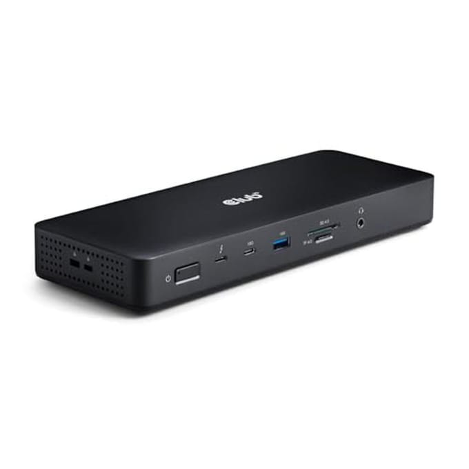 Club 3D 16-in-1 - docking station - USB-C / USB4 / Thunderbolt 3 / Thunderbolt 4 - 2 x Thunderbolt 4 3 x DP 2 x HDMI - 2.5GbE