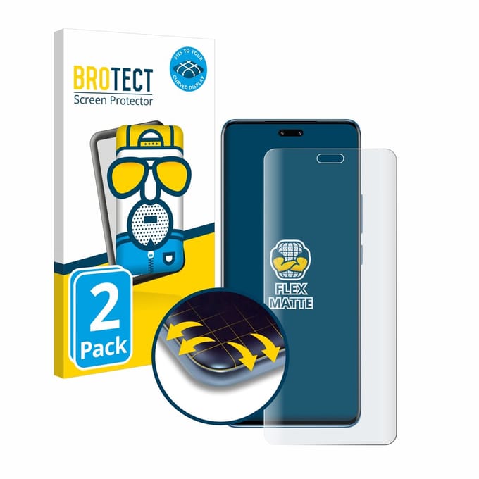 BROTECT - Screenprotector voor Xiaomi 13 Lite - Folie Beschermfolie matte volledig dekking 2 Stuks