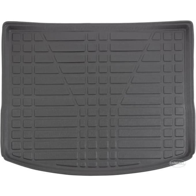 Tapis De Coffre - SCOUTT - Ford Focus 4 - Sur Mesure - TPE Caoutchouc - Antidérapant noir