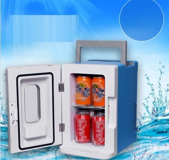 Mini Koelkast - Auto Koelkast - Dranken Koelen - Dubbele Koude Warme - 10 Liter - Zwart