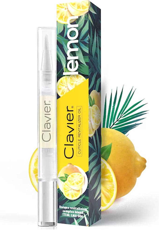 Clavier Versterkende Nagelriemolie #Lemon