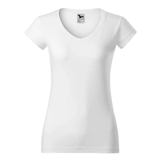 Dames-T-shirt met V-hals Malfini 162