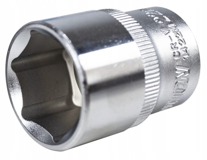 Dopsleutel 1/2'' 22mm zeskant Kort CrV Honiton H1422