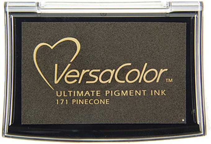 Stempelkussen Versacolor pinecone - Tsukineko - dennenappel - zuurvrije inkt