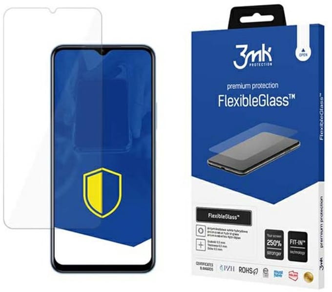 3MK FlexibleGlass Serie - Hybride Screenprotector - Vivo Y30 5G - Ultradun - Transparant