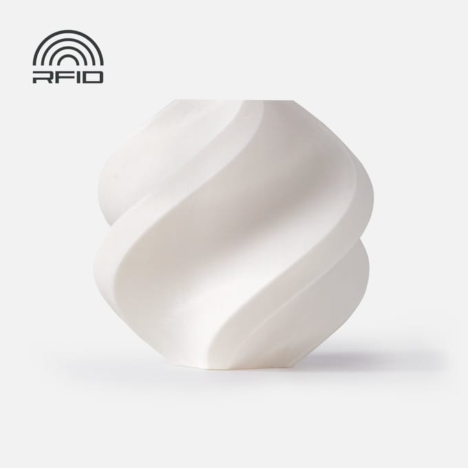 Bambu Lab – ABS - 1.75mm Filament – 1kg – wit (white) – Op spoel