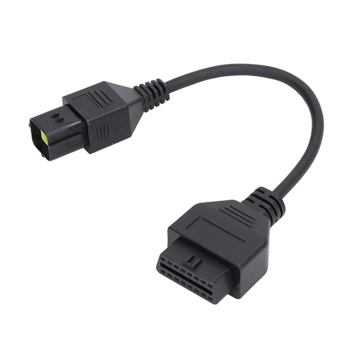 6-pins OBD2-scannerkabel Universele motorfietsdiagnoseadapter Vervanging voor Husqvarna 449 511 gray