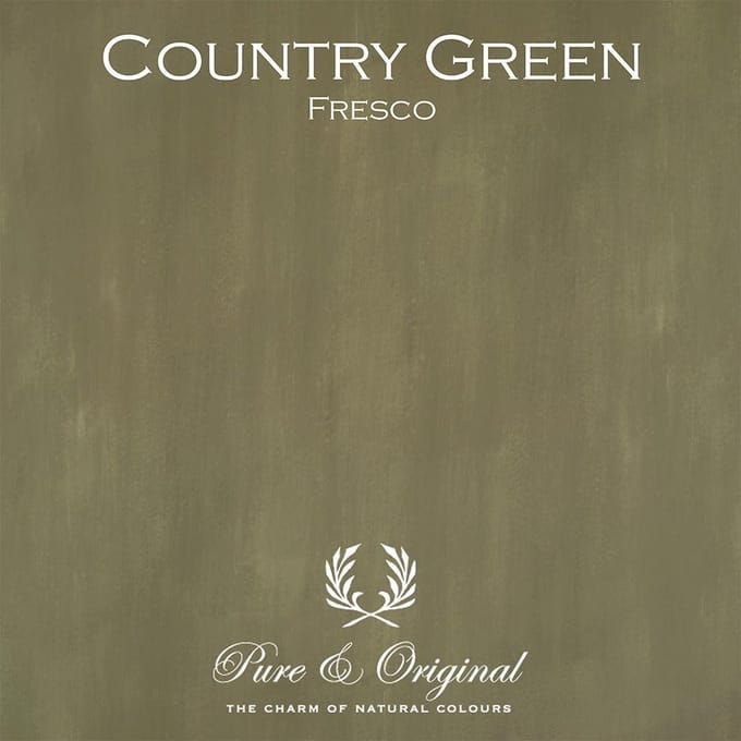 Pure & Original Fresco Kalkverf Country Green 1 L