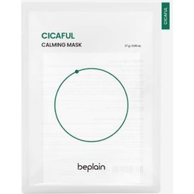 Beplain Cicaful Calming Mask – Centella Sheet Mask – Koreaanse Gezichtsmaskers