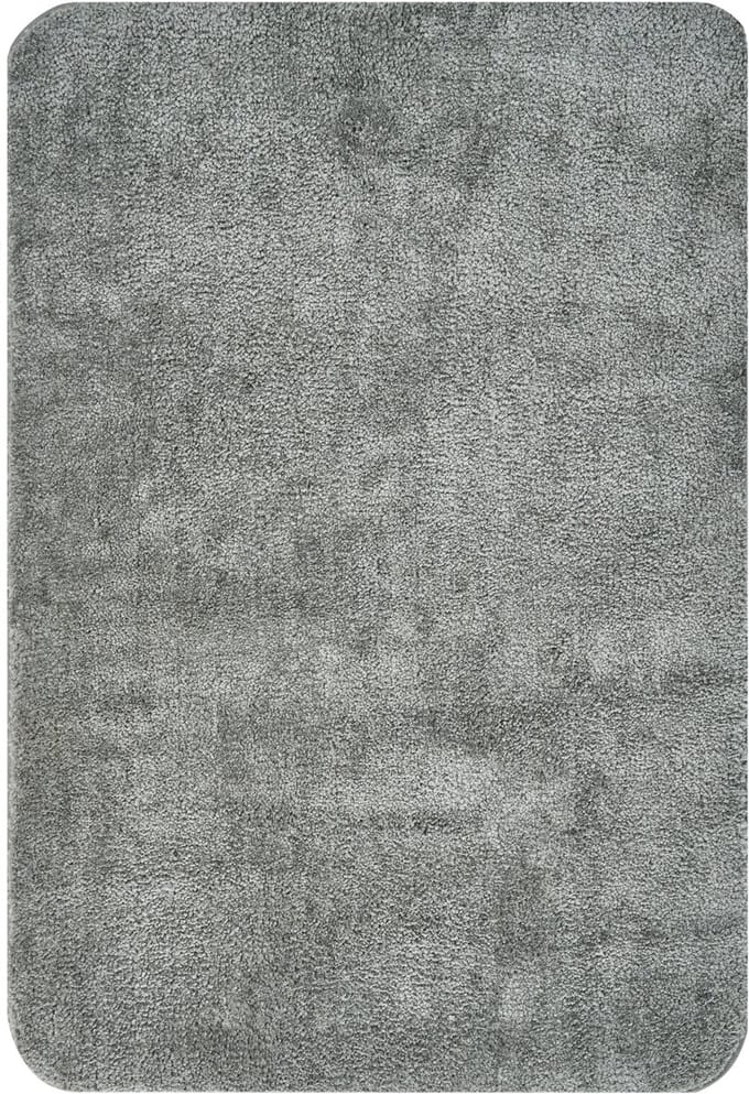 URLANA - Badmat - Grijs - 60 x 90 cm - Microvezels