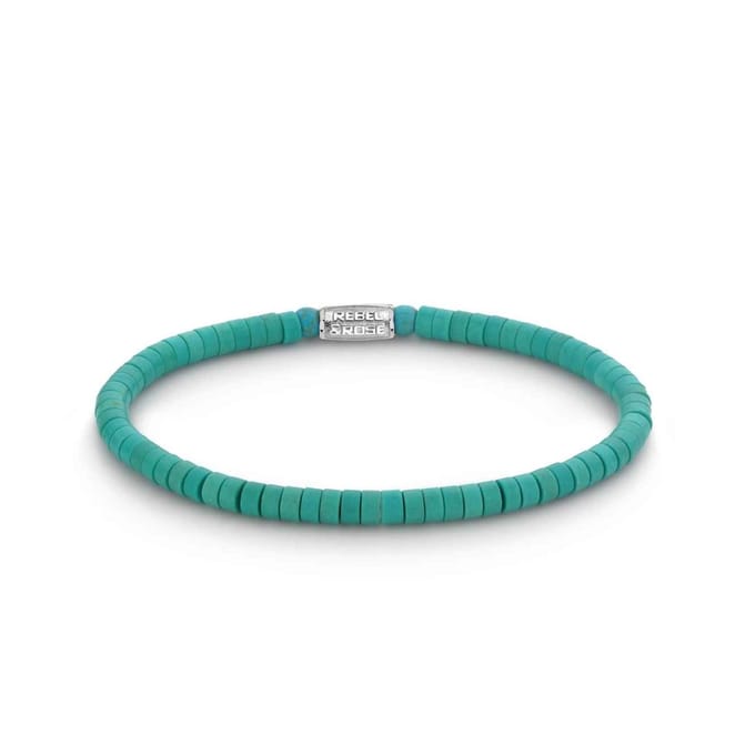 Armband - Staal/Beads | Rebel & Rose