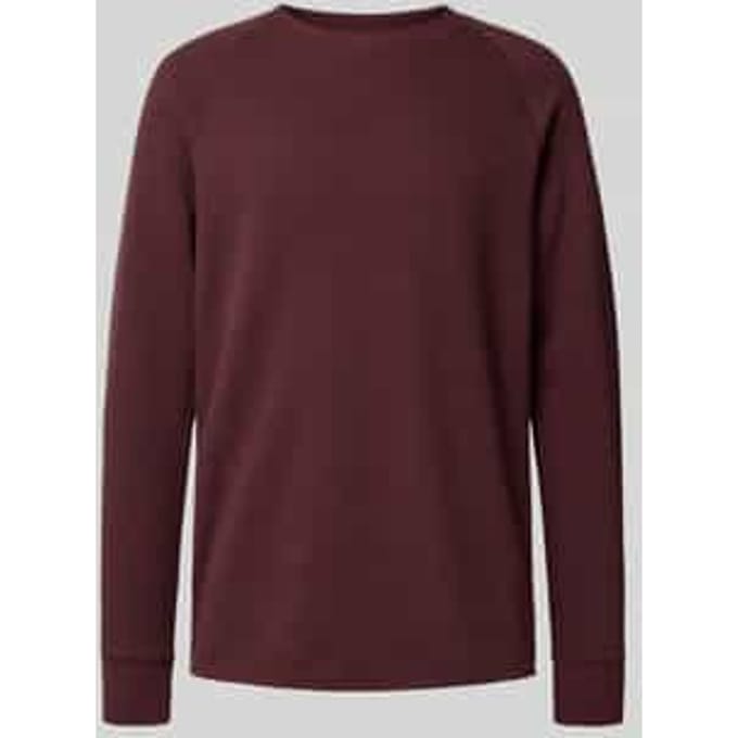 Regular fit shirt met lange mouwen in gebreide look, model 'Jirgi'