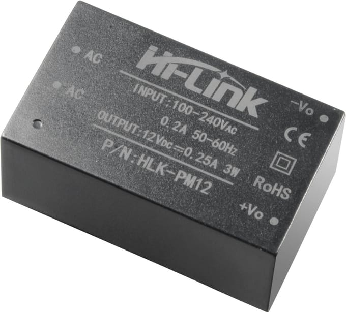 WL4 PA-12-0250 12V/250mA universele micro voeding blok 230VAC - 12VDC