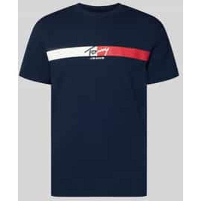 regular fit T-shirt van puur katoen